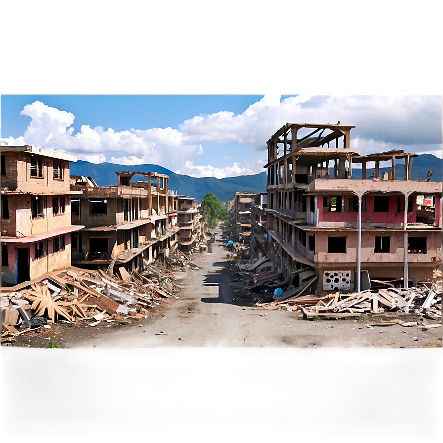 Devastated Urban District Png Wqd98 PNG image