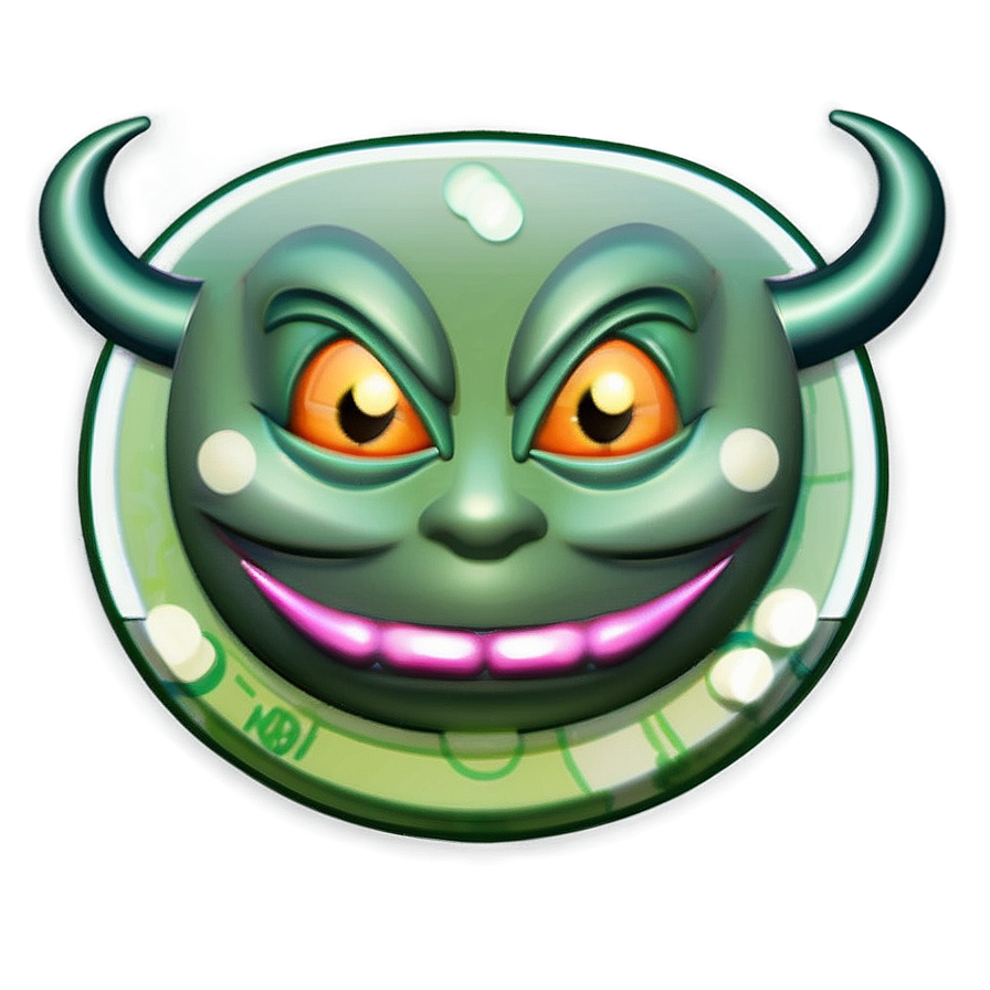 Devil Emoji With Money Eyes Png Ful99 PNG image