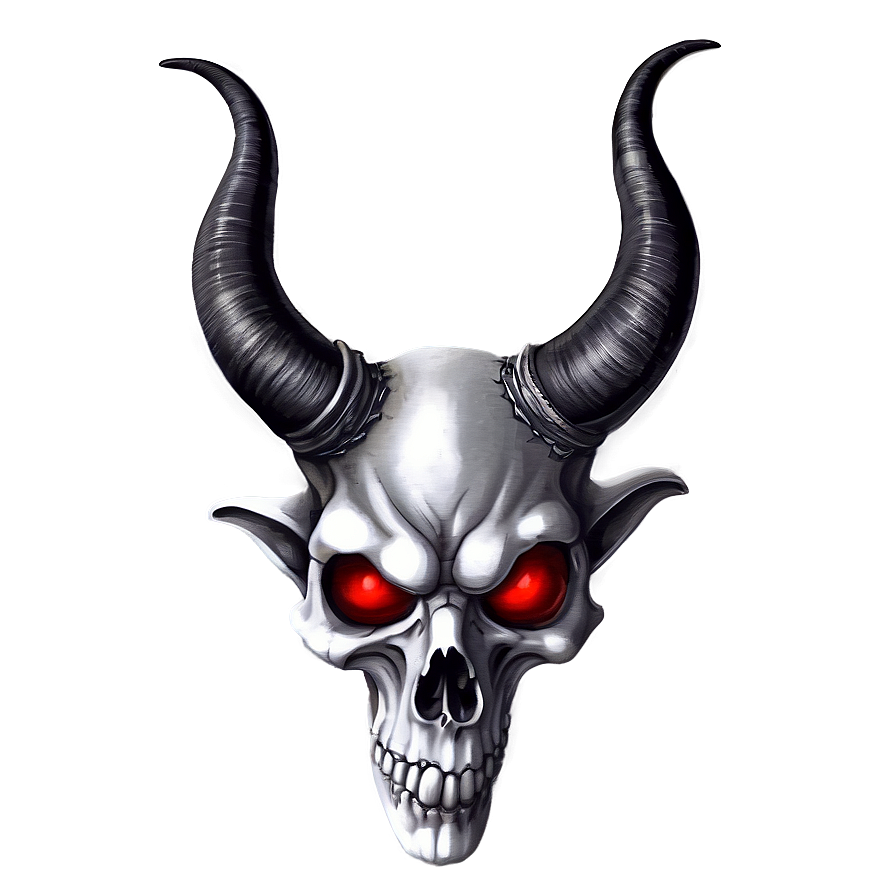 Devil Horns Tattoo Design Png 05042024 PNG image