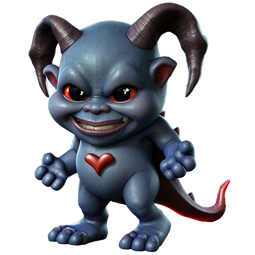 Devil With Heart Png Klt61 PNG image