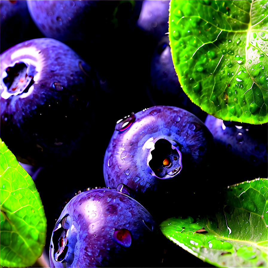 Dewy Blueberry Morning Png Ace PNG image