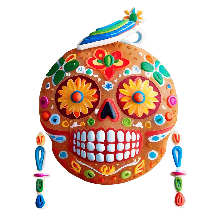 Dia De Los Muertos Pan De Muerto Png Uuj44 PNG image