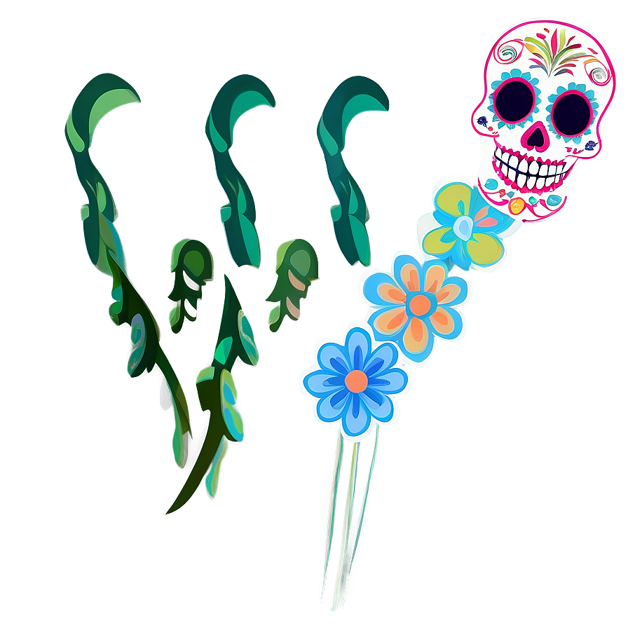 Dia De Los Muertos Traditional Ceremonies Png Koq70 PNG image