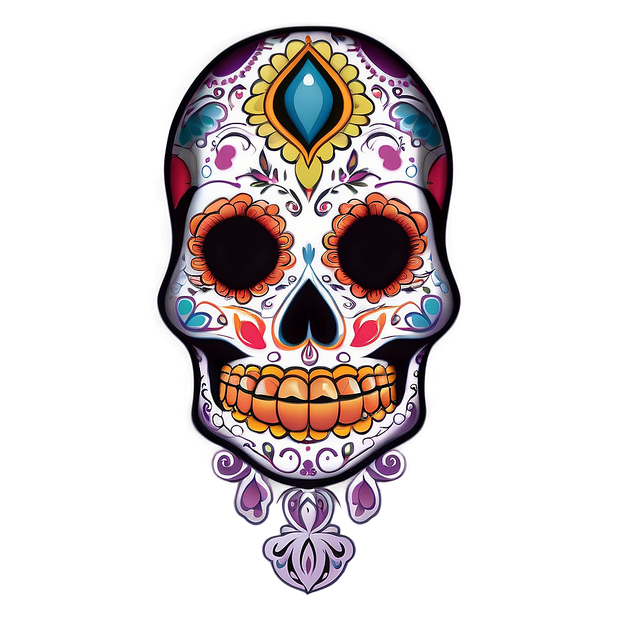 Dia De Los Muertos Traditional Tattoos Png 06112024 PNG image