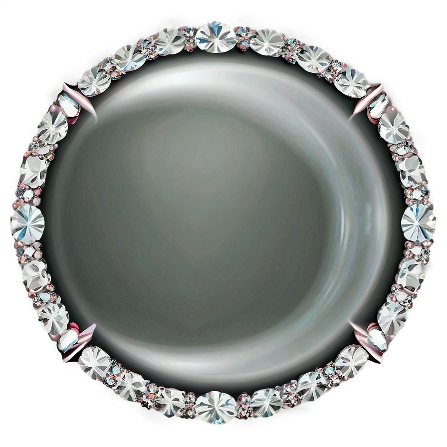 Diamond Circle Frame Png Adu PNG image