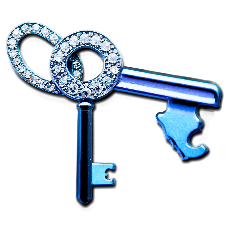 Diamond Encrusted Keys Png 05242024 PNG image