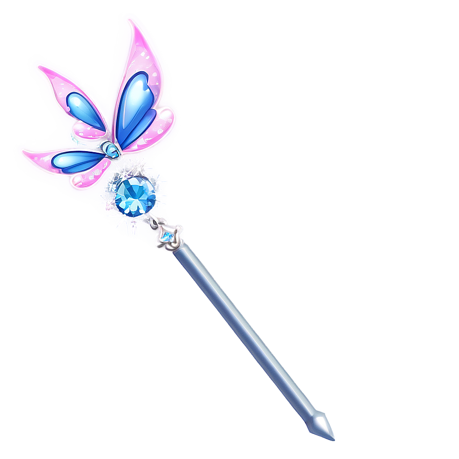 Diamond Fairy Wand Png 41 PNG image