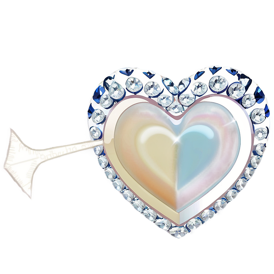 Diamond Heart Outline Png Jra PNG image