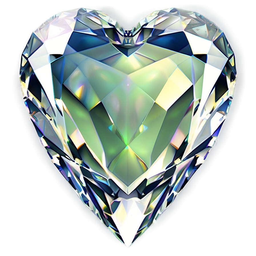 Diamond Hearts Png 05032024 PNG image