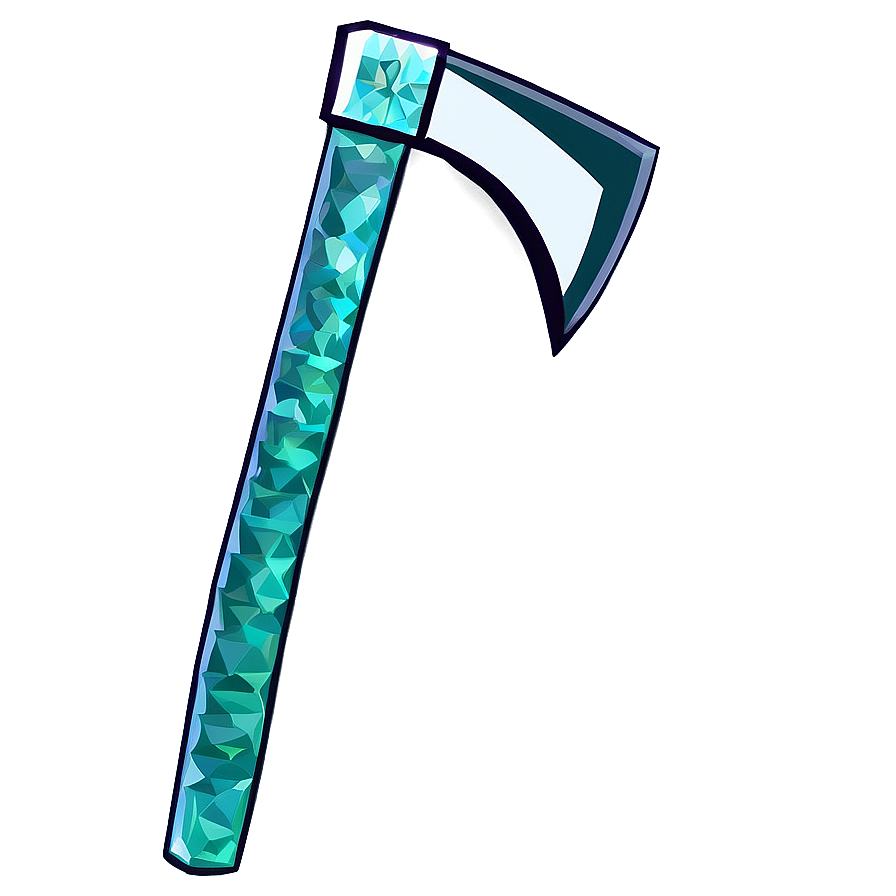 Diamond Pickaxe During Sunset Png Edy16 PNG image