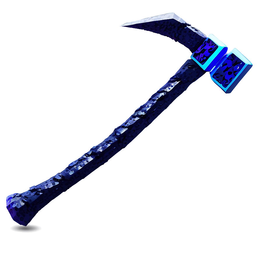 Diamond Pickaxe In Lava Png Ymv PNG image