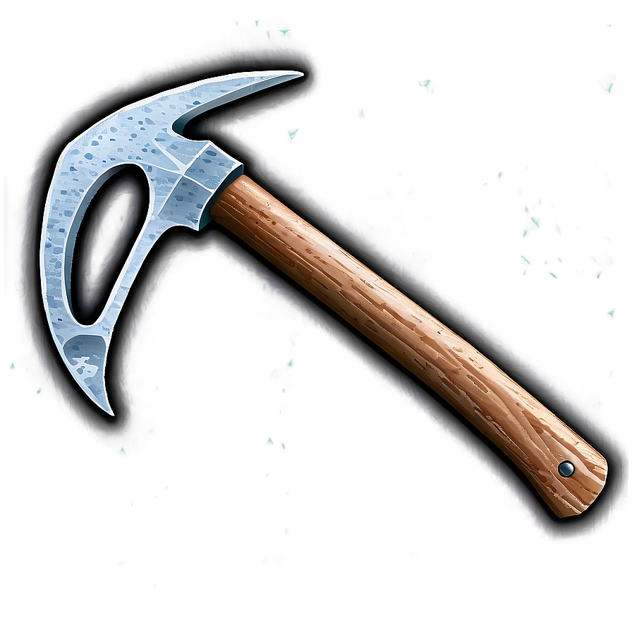 Diamond Pickaxe On Wooden Background Png 06122024 PNG image