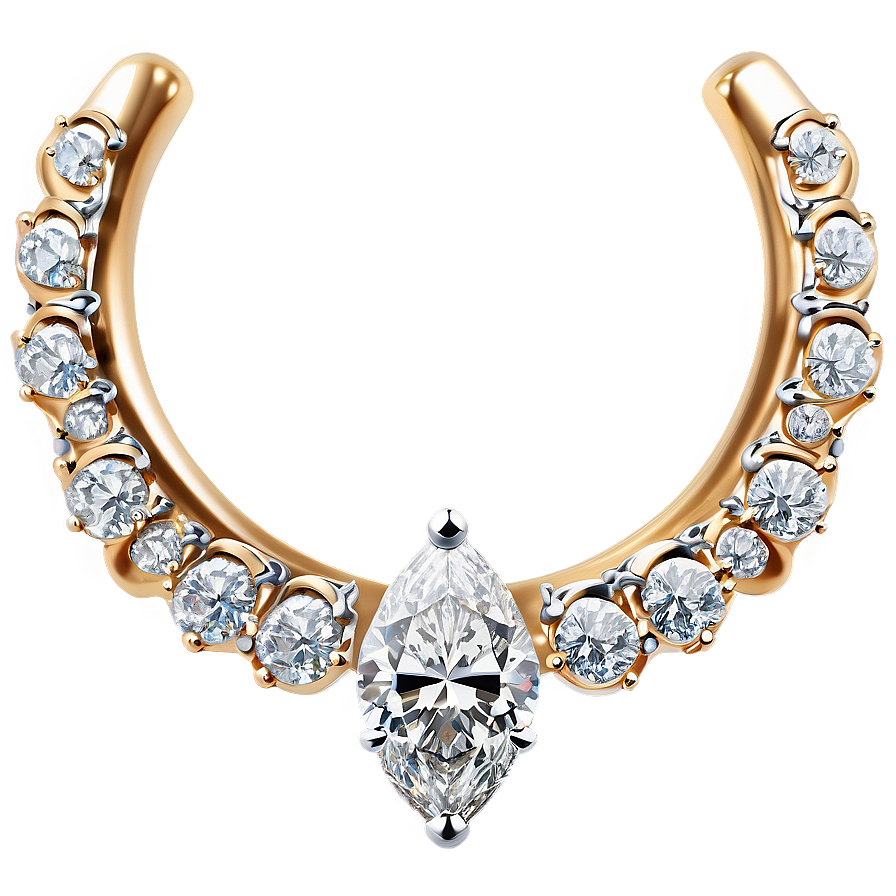 Diamond Septum Ring Png 42 PNG image