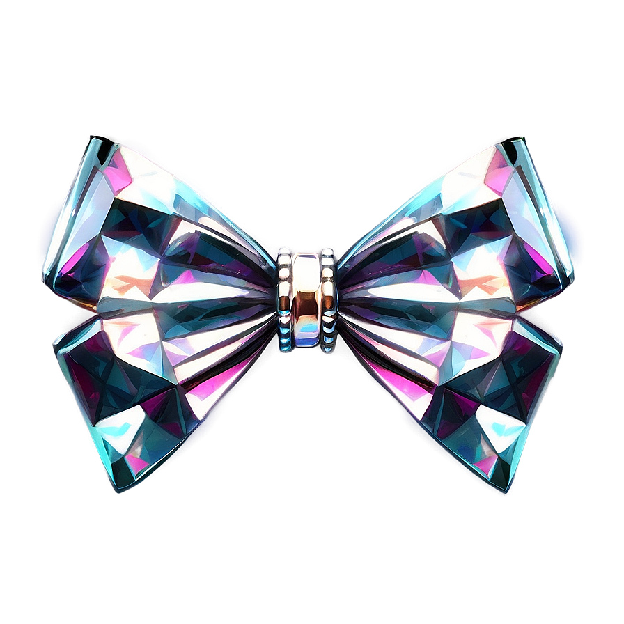 Diamond Sparkle Gift Bow Png 92 PNG image