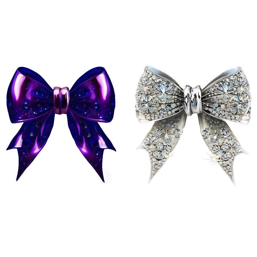 Diamond Sparkle Gift Bow Png Txa84 PNG image