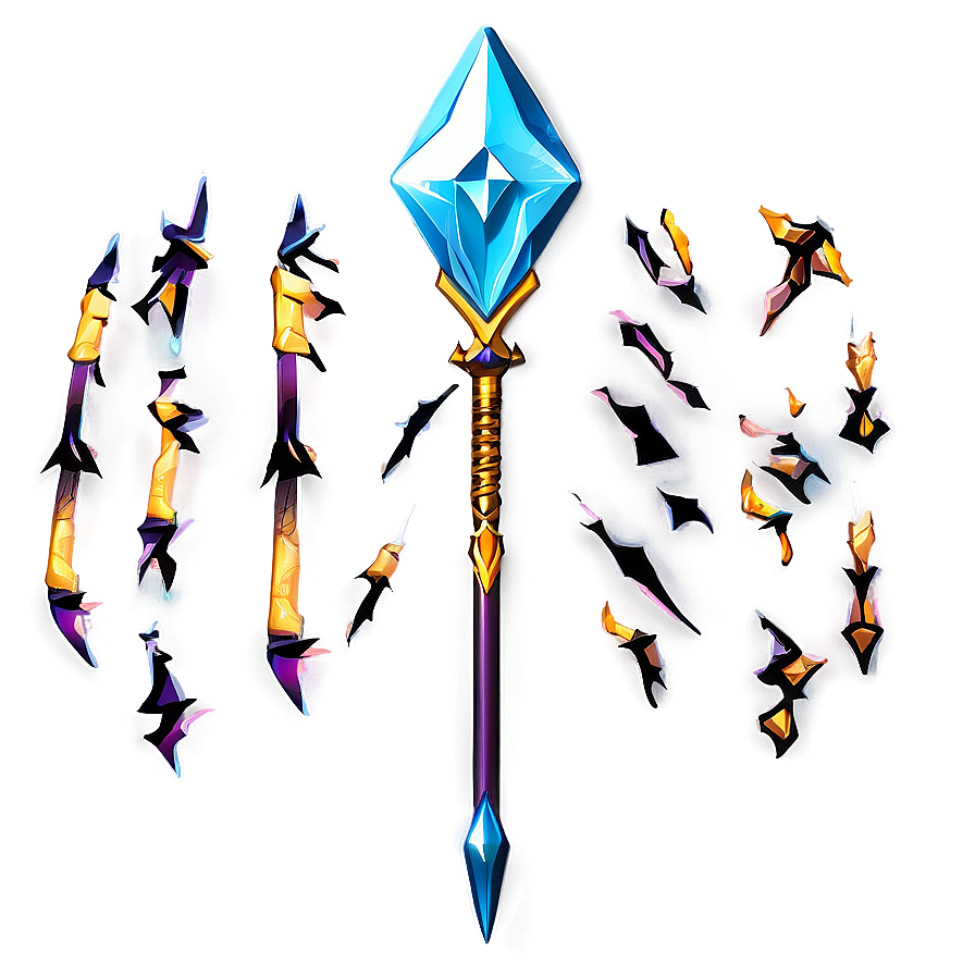 Diamond Spear Png Pkb PNG image