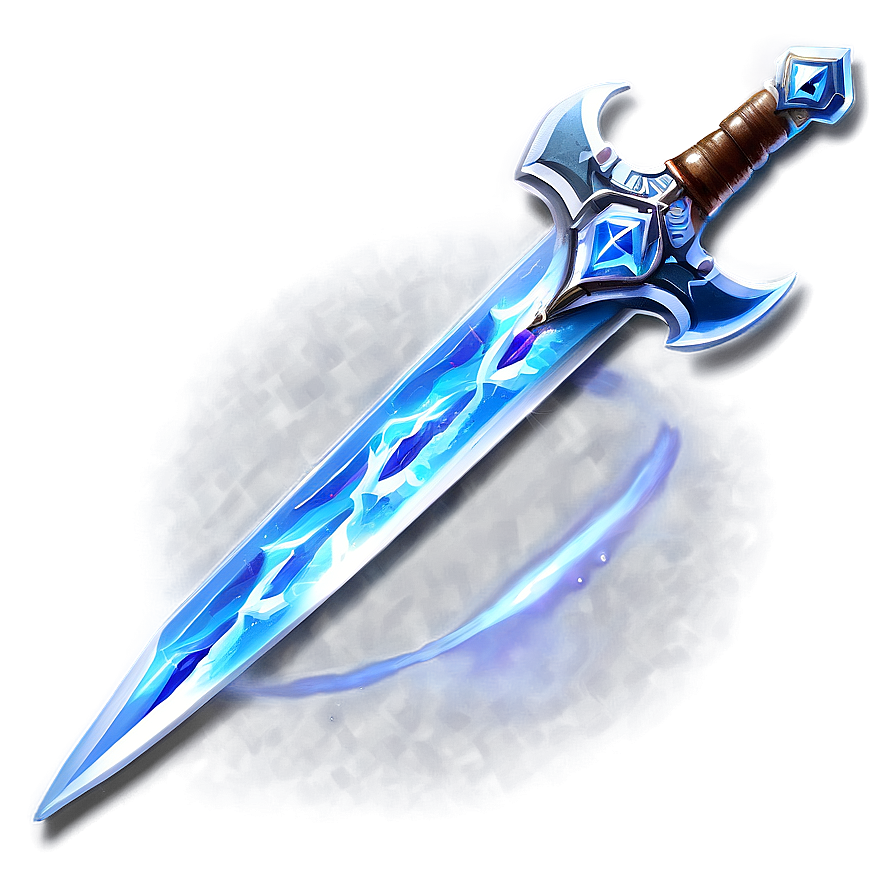 Diamond Sword In Action Png Puo PNG image