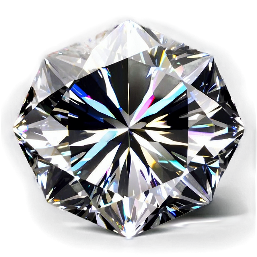 Diamond With Light Reflection Png Bmf PNG image