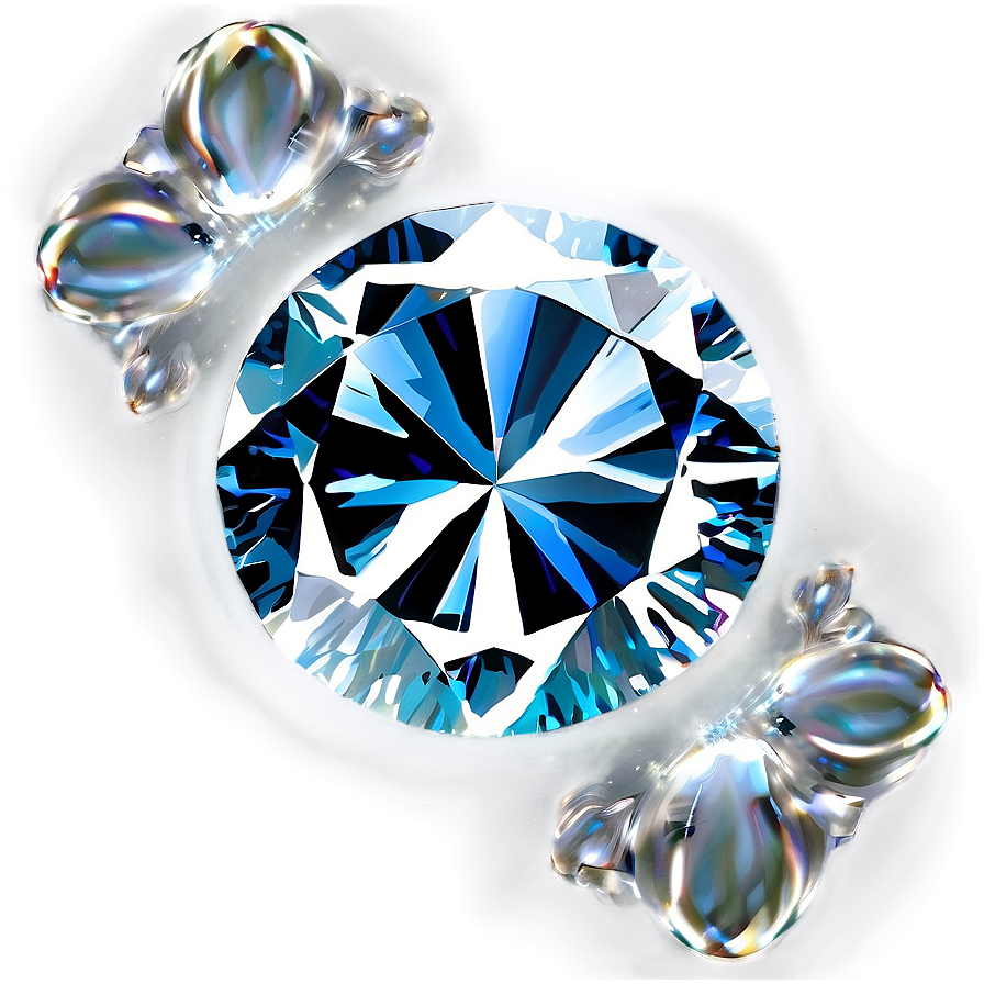 Diamond With Water Droplets Png 05032024 PNG image