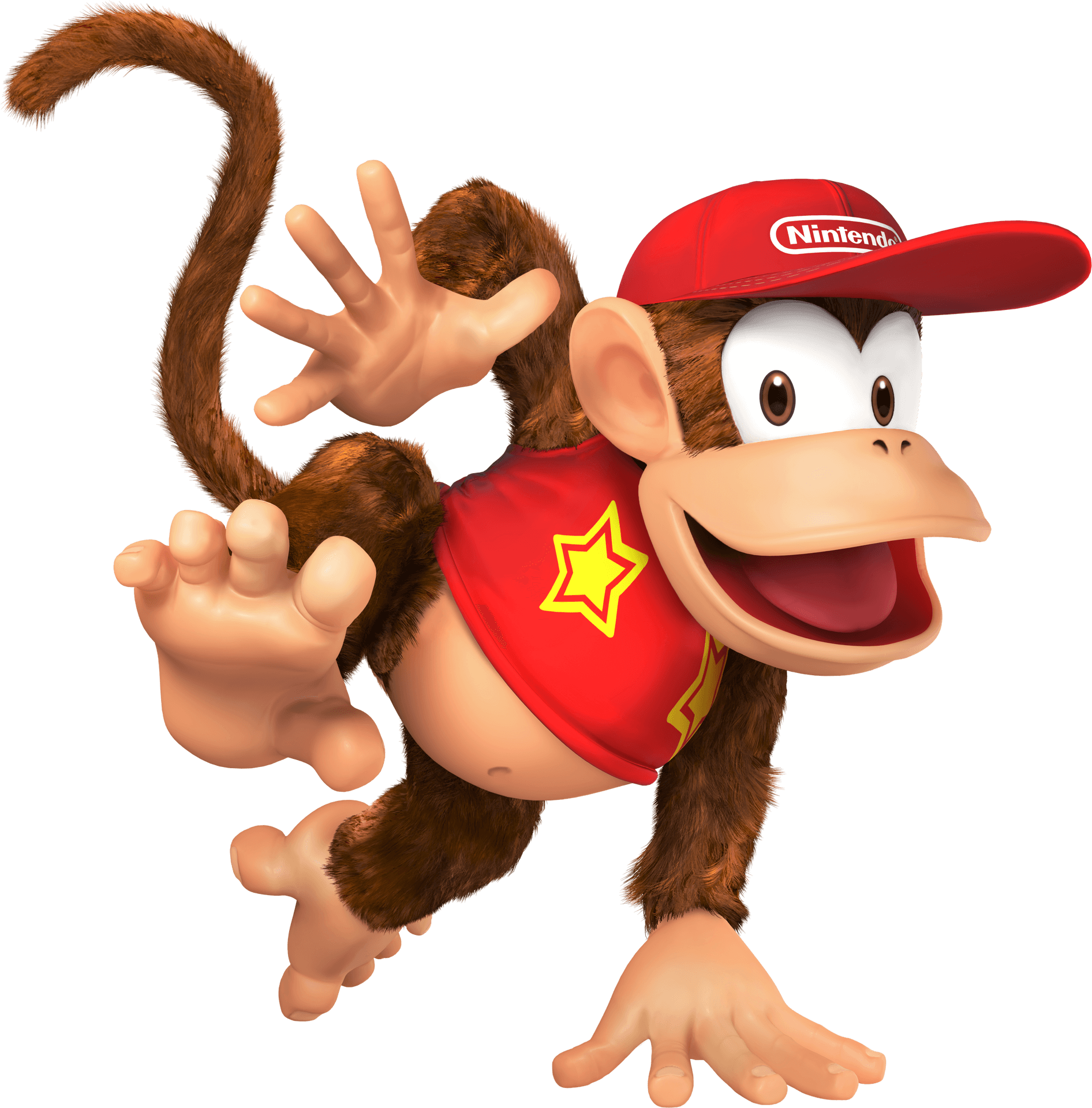 Diddy Kong Nintendo Character PNG image