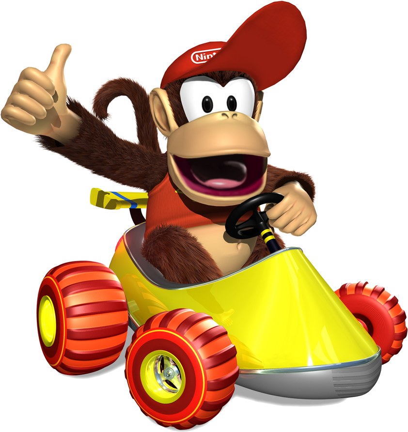 Diddy Kong Racing Thumbs Up PNG image