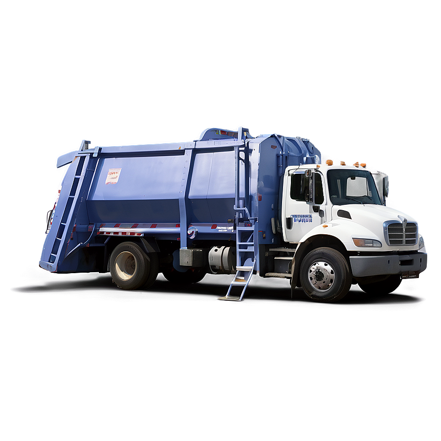 Diesel Garbage Truck Png 06202024 PNG image