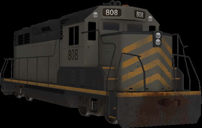 Diesel Locomotive808 PNG image