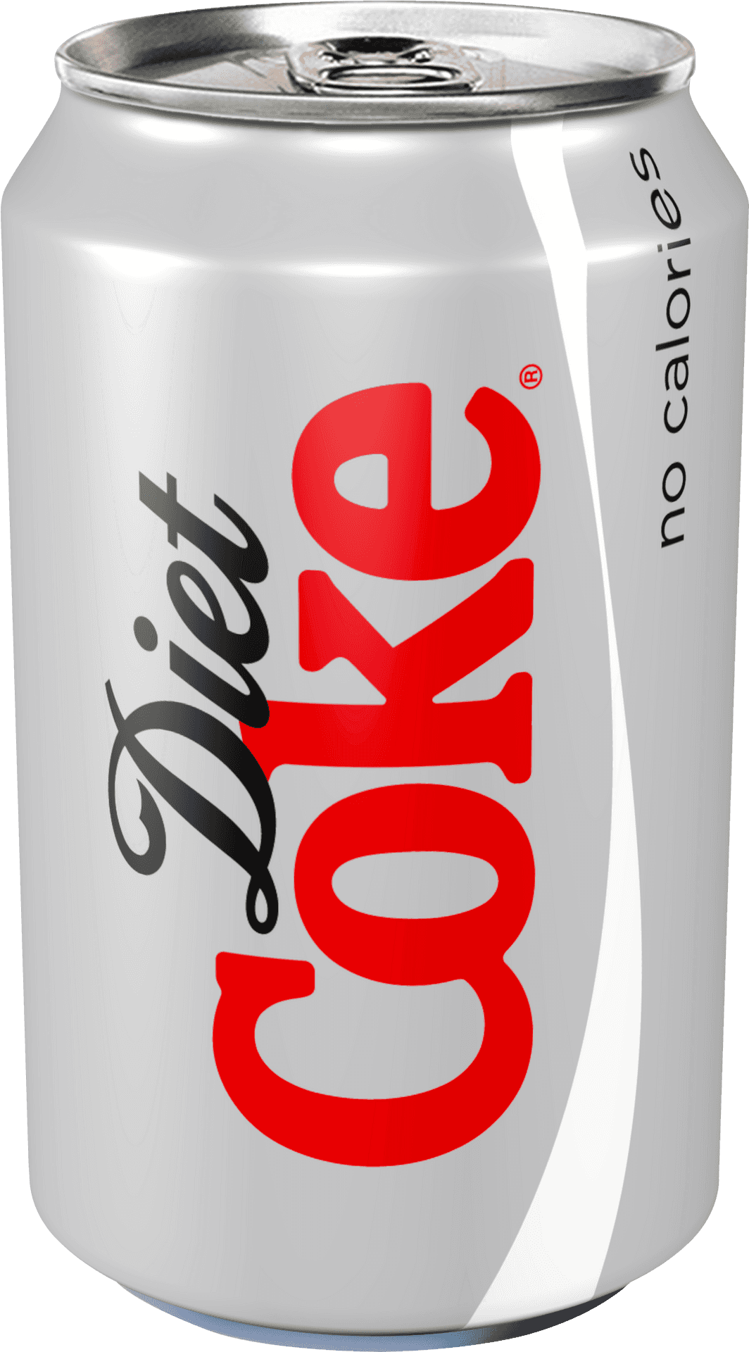 Diet Coke Can No Calories PNG image