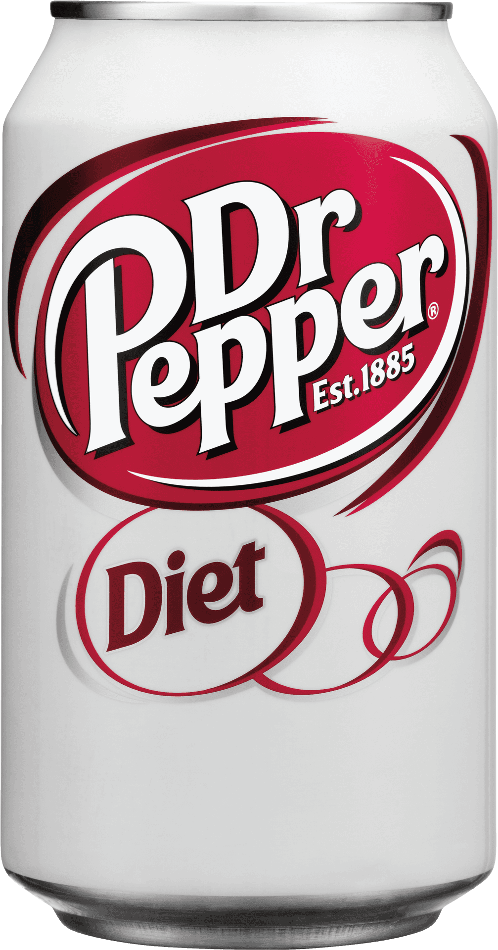 Diet Dr Pepper Can PNG image