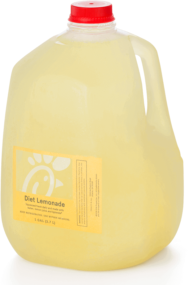 Diet Lemonade Gallon Jug PNG image