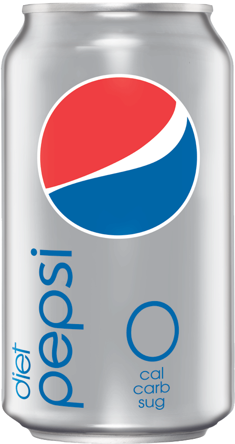 Diet Pepsi Can PNG image