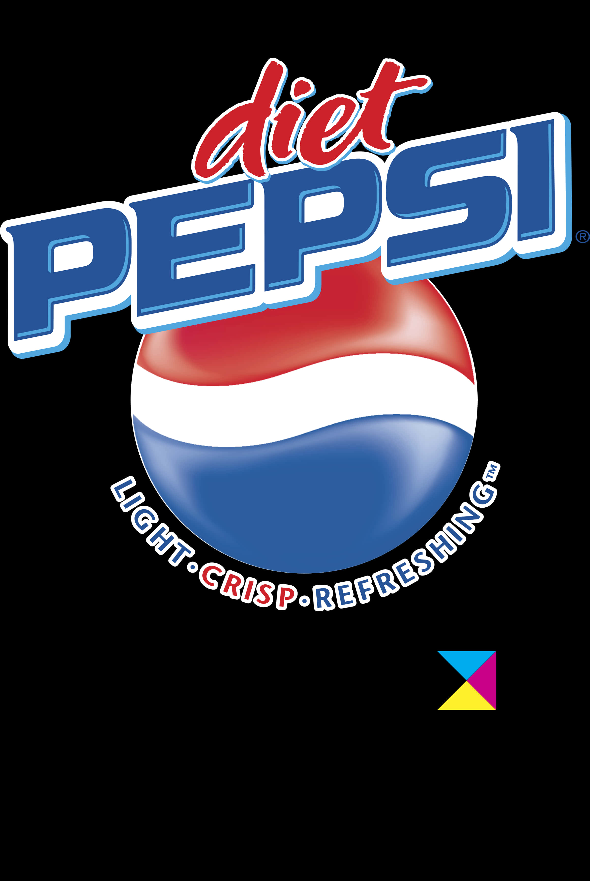 Diet Pepsi Logo Branding PNG image