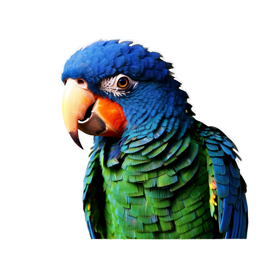 Digital Art Parrot Png 05242024 PNG image