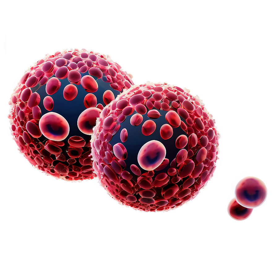 Digital Art Red Blood Cells Png 06292024 PNG image