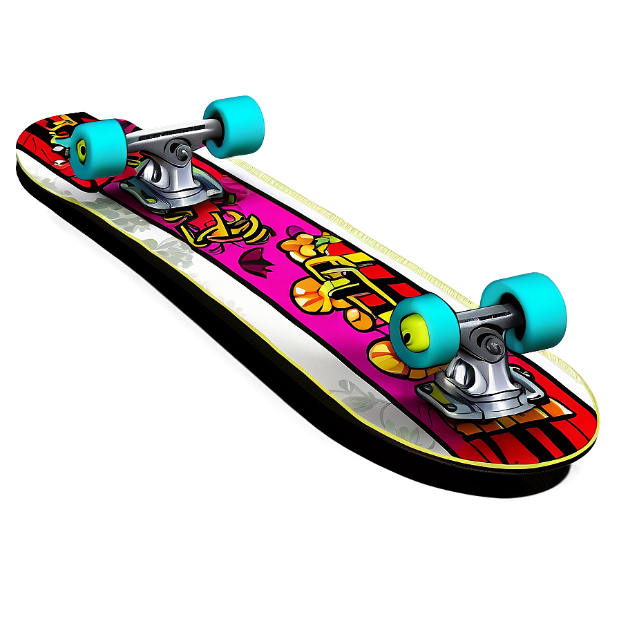 Digital Art Skateboard Png 17 PNG image