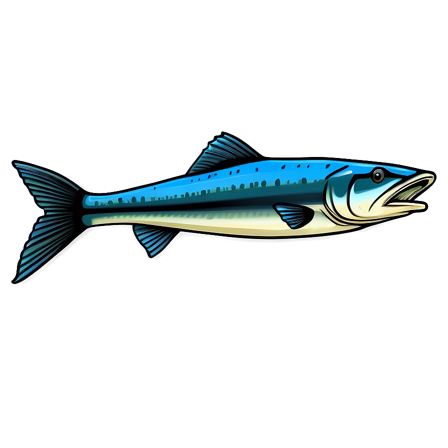 Digital Barracuda Art Png Ulr PNG image