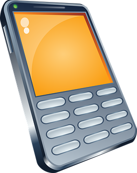 Digital Calculator Illustration PNG image