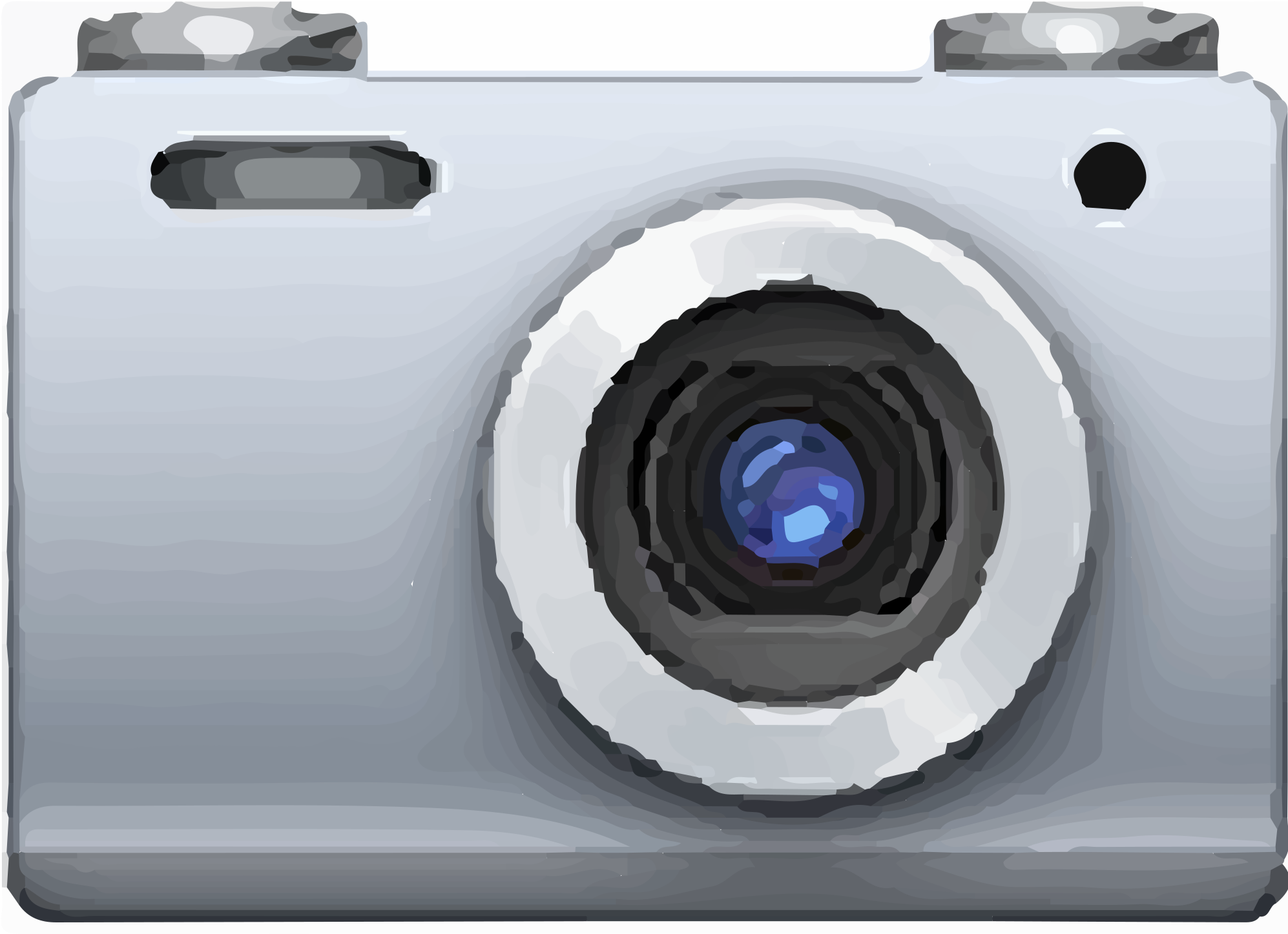 Digital Camera Emoji Illustration PNG image