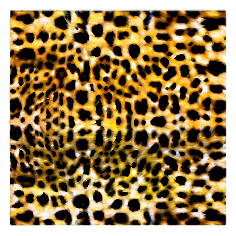 Digital Cheetah Print Artwork Png 05232024 PNG image