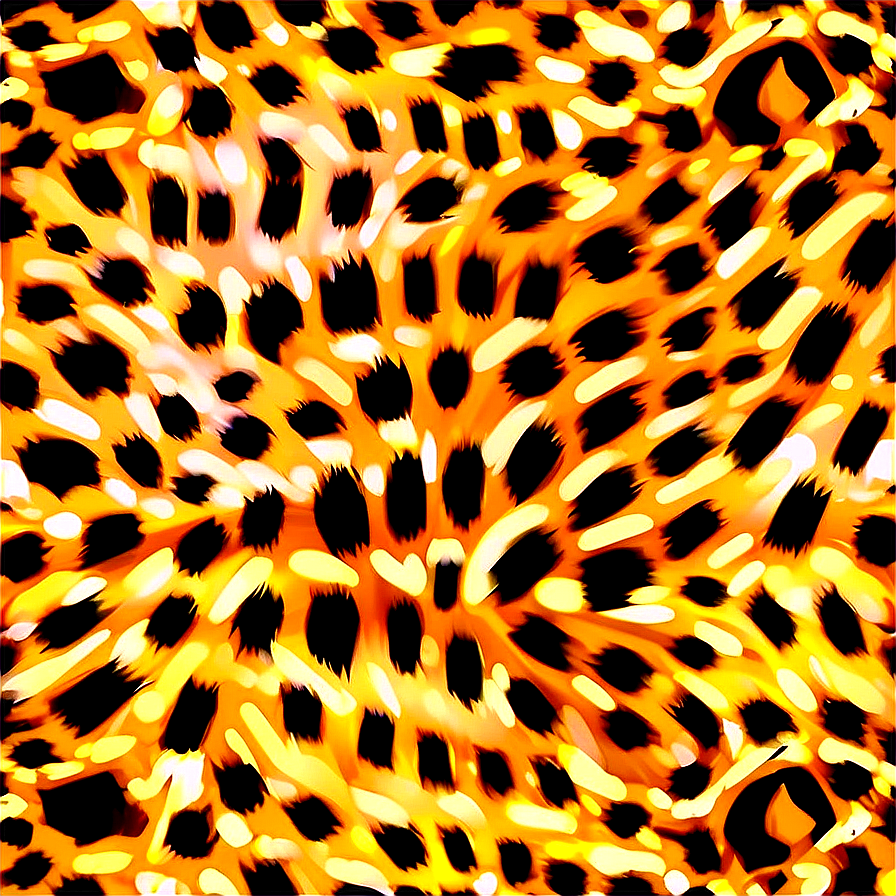 Digital Cheetah Print Artwork Png 05232024 PNG image