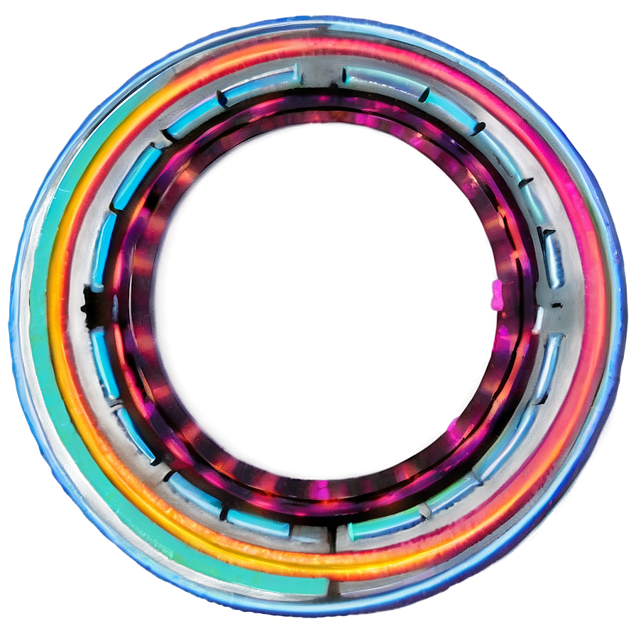 Digital Circle Glow Png 85 PNG image