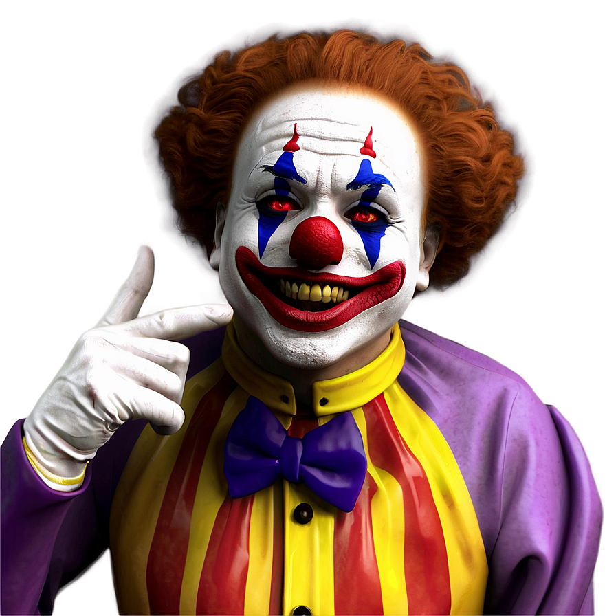 Digital Clown Artwork Png 05232024 PNG image