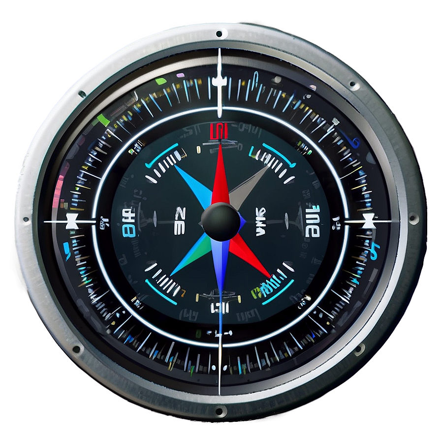 Digital Compass Interface Png Yxi75 PNG image