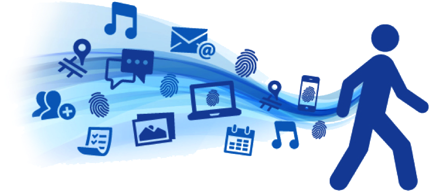 Digital Connectivityand Information Flow PNG image