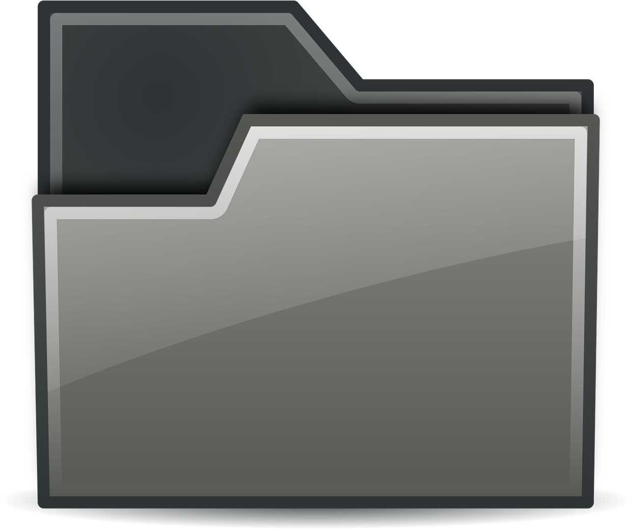 Digital File Folder Icon PNG image