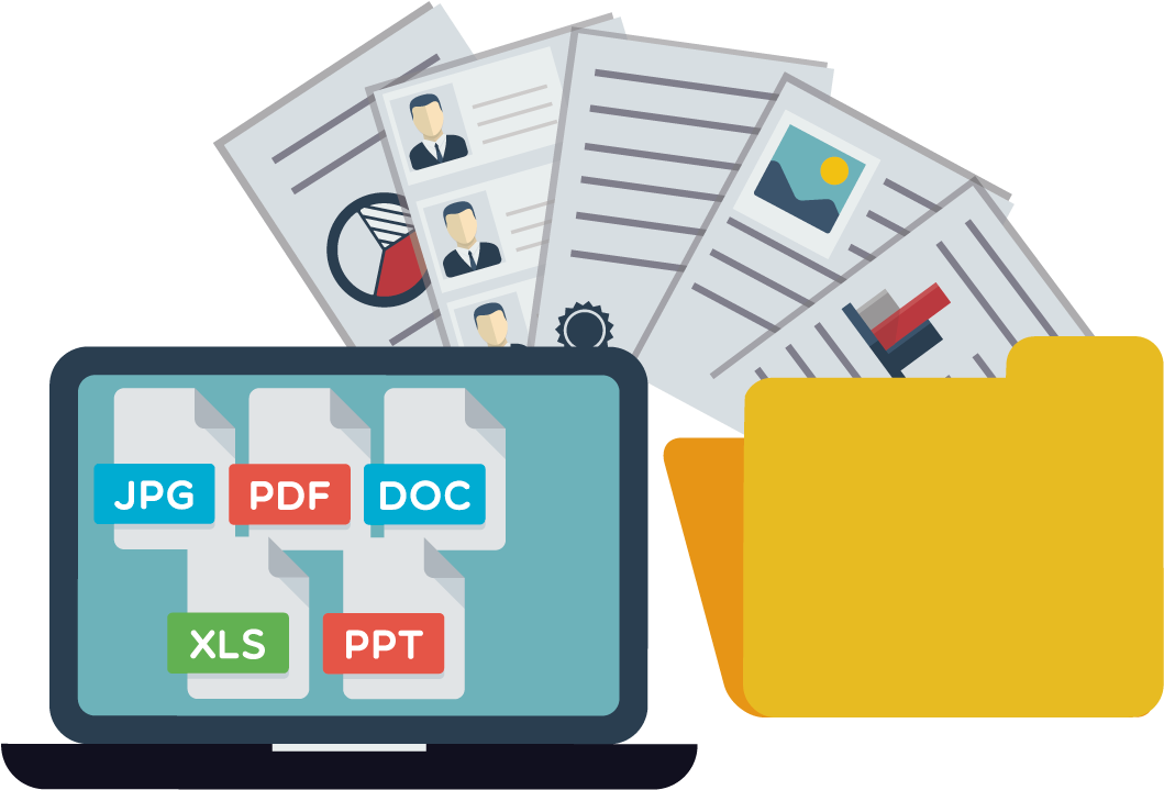 Digital File Formatsand Data Management PNG image