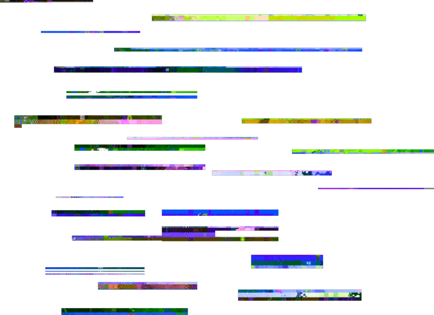 Digital Glitch Abstract Pattern PNG image