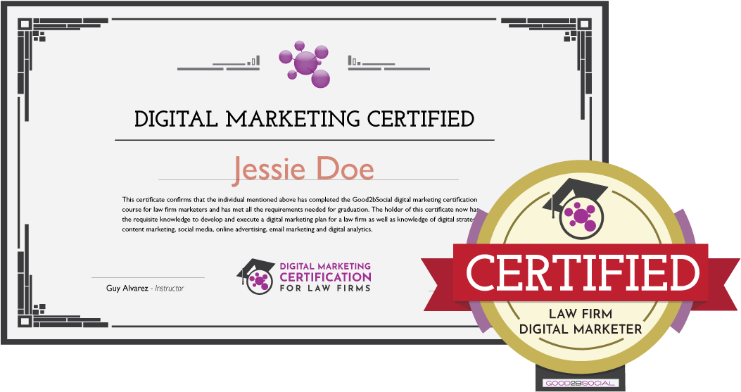 Digital Marketing Certification Law Firm PNG image