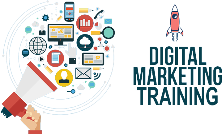 Digital Marketing Training Concept PNG image