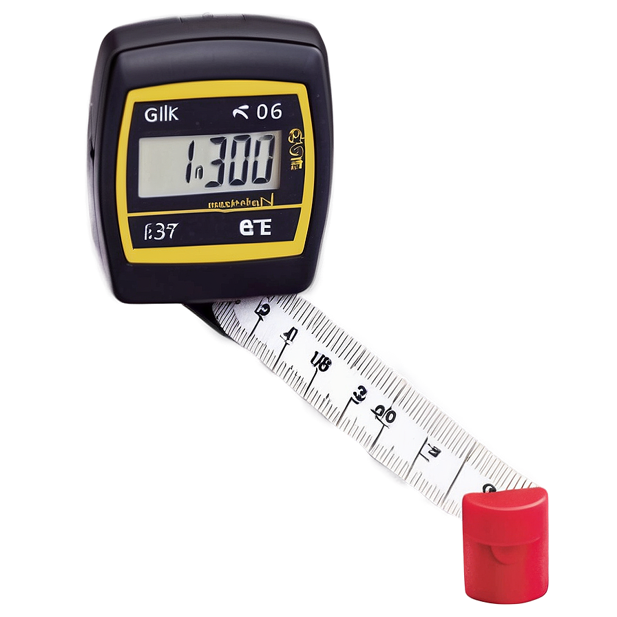 Digital Measuring Tape Png Ydf71 PNG image